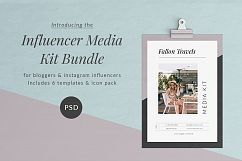 Influencer Media Kit Template Product Image 1