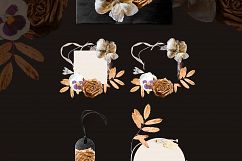 THE FLORISTRY floral collection - watercolor, line art, real Product Image 17