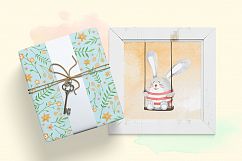Watercolor Rabbits Collection Product Image 9