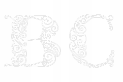 Alphabet clipart and vector set Product Image 3