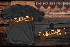 Halloween svg, Spider svg, Black widow svg, Spider Party svg Product Image 1