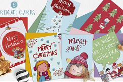 A Christmas cute illustrations set Product Image 4