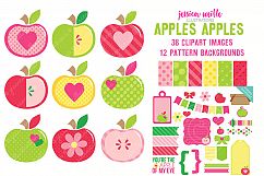 Apples Apples Clipart Graphics Collection Product Image 3