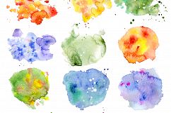 Boho Watercolor abstract Cactus Tropical clipart Product Image 7