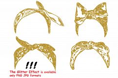 Bandana mask SVG, wild west, western scarf 808S Product Image 2