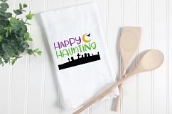 Happy Haunting SVG Cut File - Halloween SVG EPS DXF PNG JPG Product Image 2