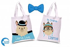 Llama Funny Faces clipart, graphics, illustrations, AMB-1986 Product Image 3