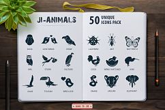 Glyph Animals Icons Set Product Image 5