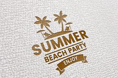 63 SUMMER VINTAGE BADGE &amp; RIBBON Product Image 9