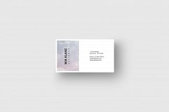 Business card template with flowers Product Image 5