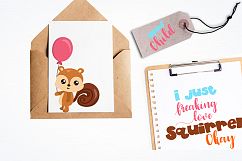 Woodland squirrel graphics and illustrations Product Image 4