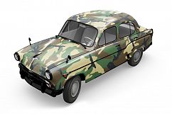 Vintage Car Mockup Product Image 12