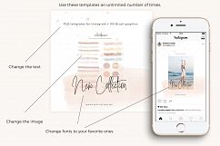 PSD for Instagram + Brush graphics Product Image 4