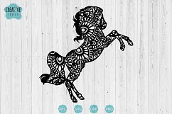 Mandala horse SVG, horse for cricut, horse SVG, Farm SVG,PNG Product Image 1