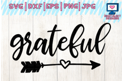 grateful SVG | arrow SVG | Thanksgiving SVG Product Image 2