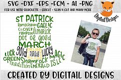 St Patrick&#039;s Day SVG - Silhouette - Cricut Product Image 1