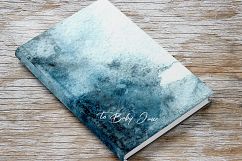 Watercolor Winter Frost Texture Product Image 4