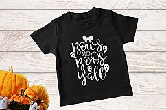 Bows and boos y&#039;all Halloween SVG Product Image 2