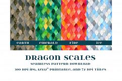 Dragon Scales Seamless Pattern Product Image 1