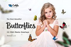 112 Butterfly Photo Overlays 2.0 Product Image 1