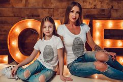 Family T-Shirt Mock-Up Vol.1 2017 Product Image 9