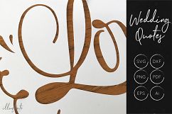 Wedding SVG Cut Files Bundle - Wedding Quotes - Wedding SVG Product Image 7