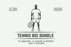 Vintage Tennis Emblems Bundle Product Image 1