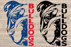 Bulldogs Voleyball SVG lady ladydogs, football svg 965S Product Image 2