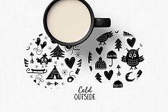 Cold Outside Winter Vectors Product Image 2