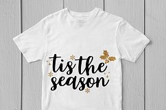 Tis The Season - Christmas SVG EPS DXF PNG Cutting Files Product Image 3