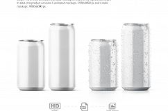 soda can mock up animated Product Image 3