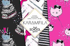 Back to School Girly Patterns Product Image 4