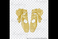 100 Shimmer Bow Kid and Baby Ballet Shoes Clip Arts Product Image 4