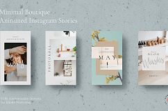 Animated Instagram Stories Templates - Minimal Boutique Product Image 6