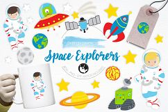 Space Explorers graphics and illustrations Product Image 1