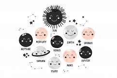 Solar System - Cute Characters Product Image 2
