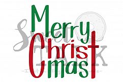 Merry ChrisTmas -svg digital download Product Image 1