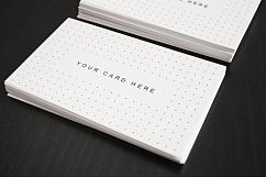 Set of 15 Business Card - Flyer Mock-ups Product Image 17