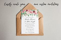 Watercolor Roses &amp; Foliage Set Product Image 9