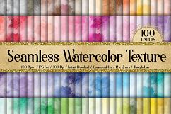 100 Seamless Watercolor Texture Digital Papers 12 x 12 inch Product Image 1