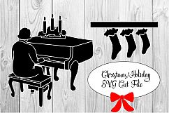 Christmas/Holiday SVG Cutting File Product Image 1