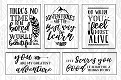 Adventure &amp; Travel Quote SVG Cut File Bundle Product Image 2