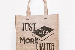 Just One More Chapter | Cutting File | Printable | SVG | PNG Product Image 2