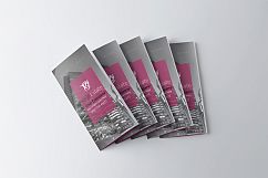 Real Estate &amp; Property Agency Trifold Brochure Product Image 2