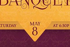 Mothers Day Banquet Flyer Template Product Image 5
