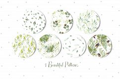 Hand Drawn watercolor Forest Product Image 11