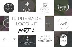 Feminine Premade Logo Kit part 1 Product Image 1