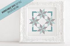 Star Medley Barn Quilt SVG Cut file Product Image 1