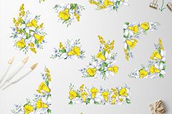 Sunny Flowers – spring clip art Product Image 8