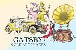 Gatsby Clipart Images by Whimseez Product Image 1